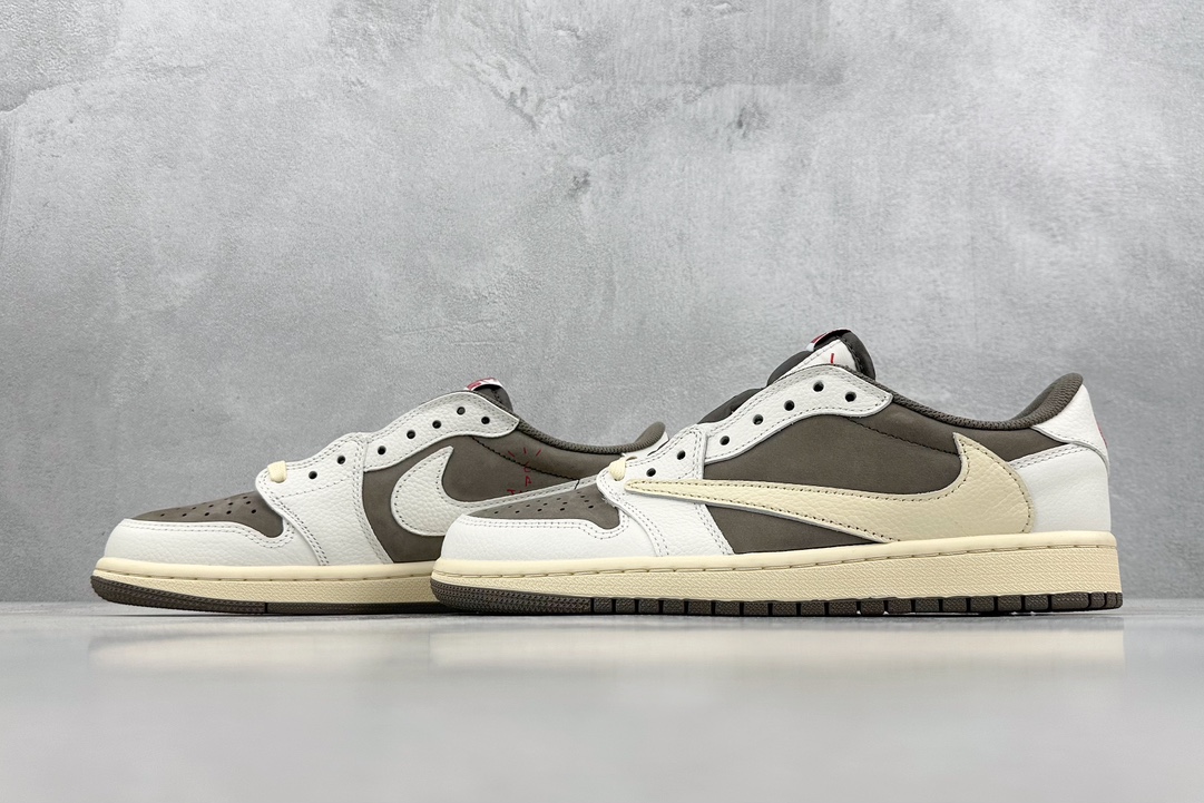 260 F版 Travis Scott x Fragment x Air Jordan 1 Low TS联名倒钩低帮 DM7866-162