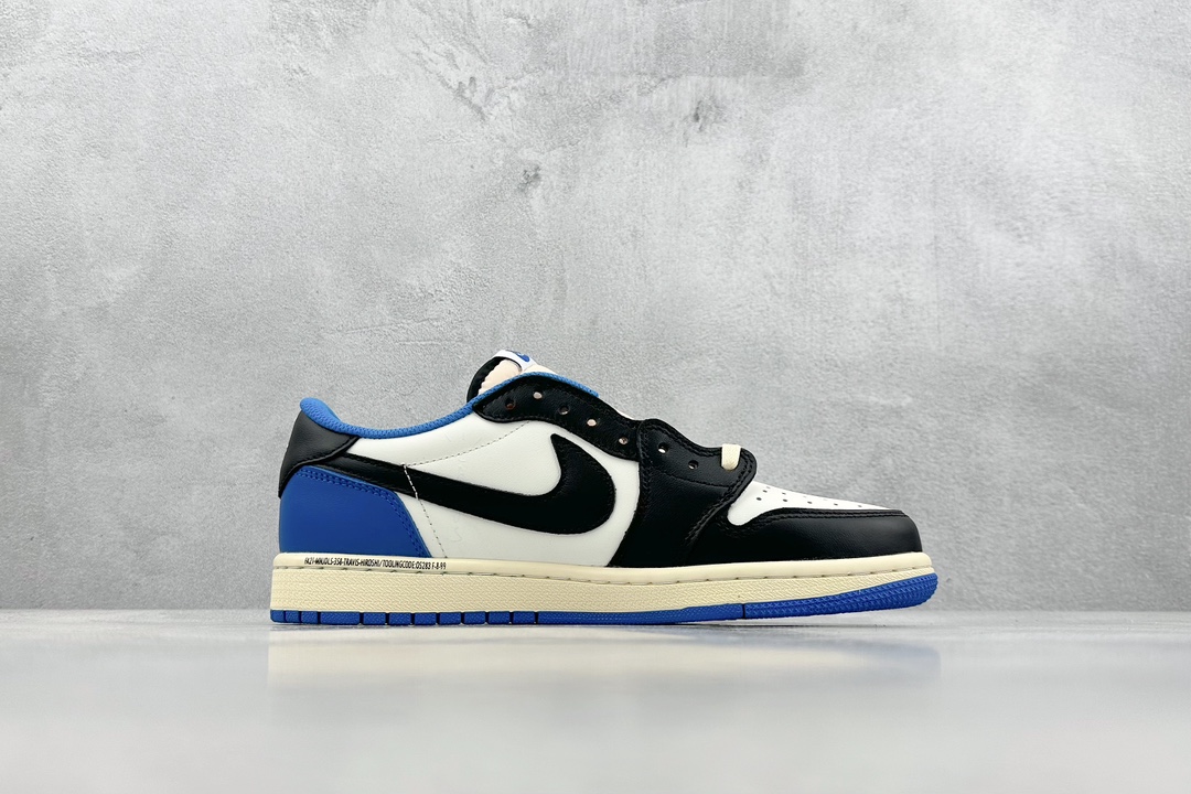 260 F版 Travis Scott x Fragment x Air Jordan 1 Low TS联名倒钩低帮 DM7866-140