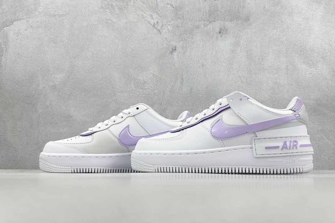 200 Nike Air Force 1 Low 07 Shadow 马卡龙 白紫 FN6335-102