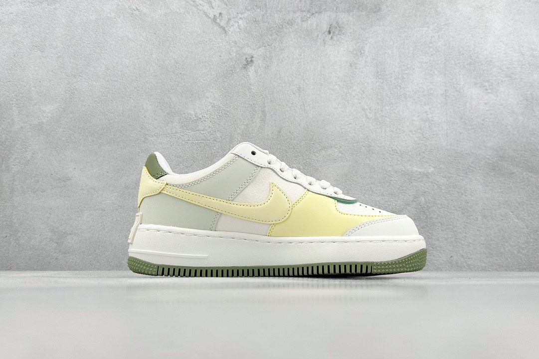 200 Nike Air Force 1 Low 07 Shadow 马卡龙 白绿 FN6335-101