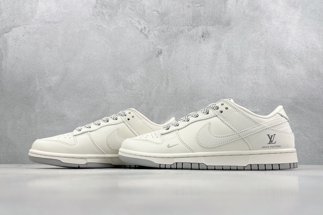 280 Nike SB Dunk Low x Louis Vuitton 双勾米灰 FC2025-306