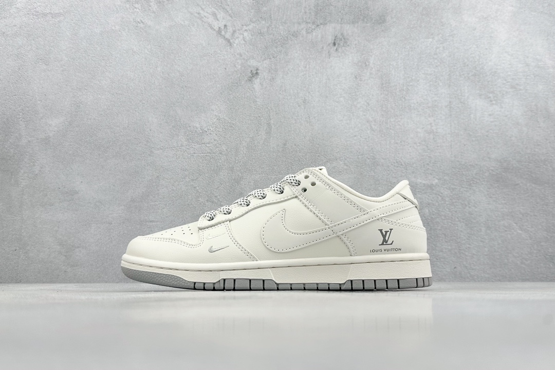 280 Nike SB Dunk Low x Louis Vuitton 双勾米灰 FC2025-306