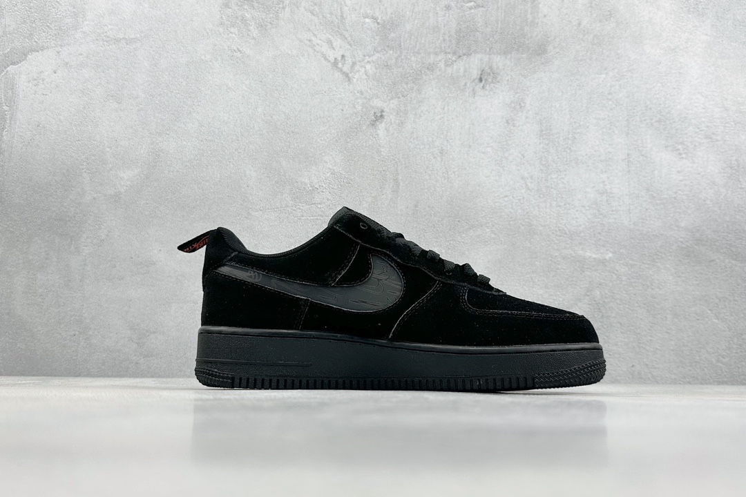 200 Nike Air Force 1 Low 07 黑红解构 DZ4514-001