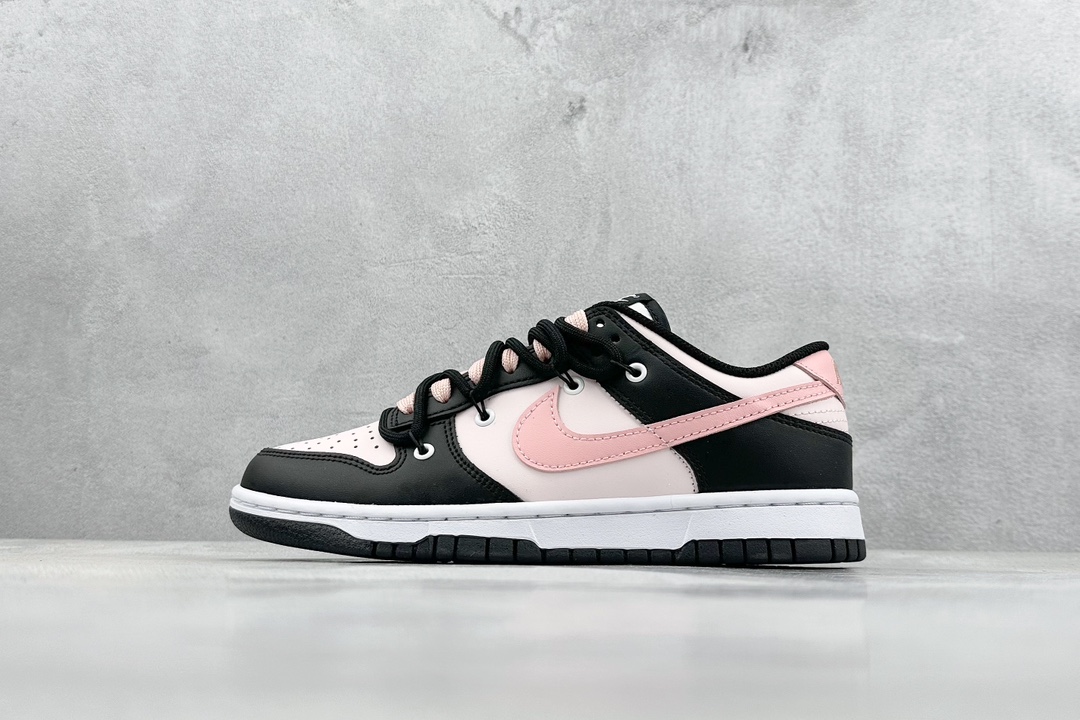 230 Cs W Nike Dunk Low 东京树莓 黑粉 定制版解构绑带休闲板鞋 CW1590-100