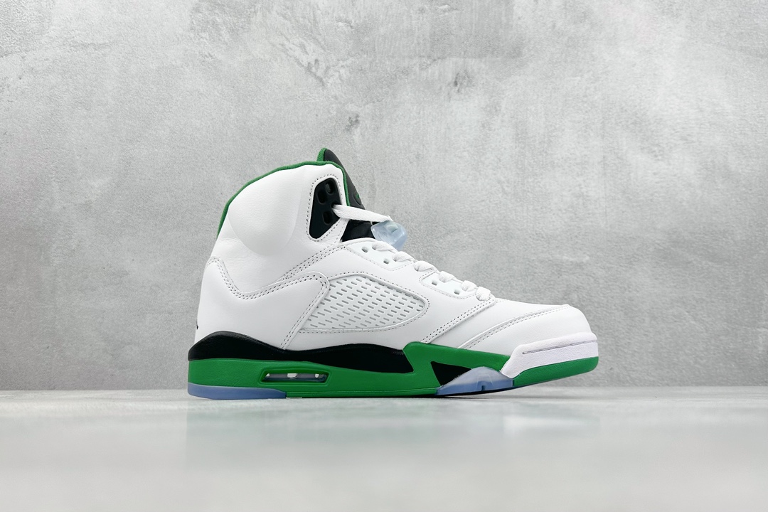 380 Air Jordan 5 Retro Lucky Green" 复刻白绿  DD9336-103