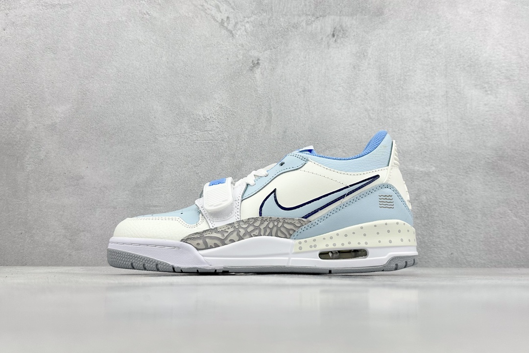 270 Air Jordan Legacy 312 Low 帕恰旅行 白蓝