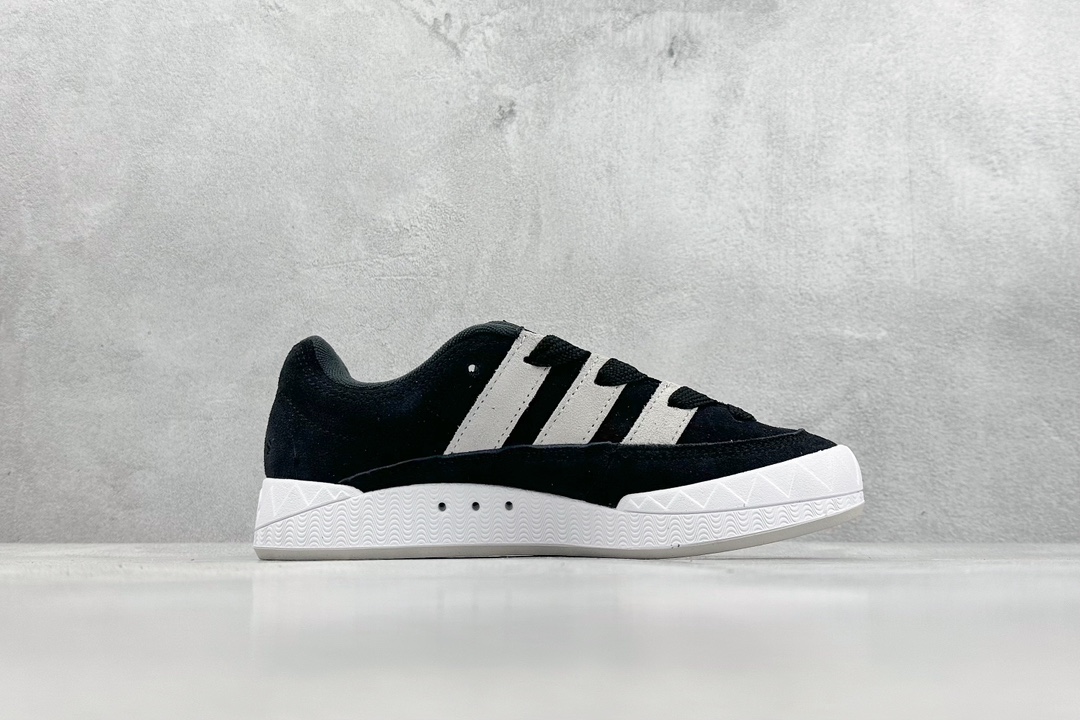 190  Dt纯原 Adidas Adimatic Low 马蒂奇系列低帮 复古鲨鱼面包鞋运动休闲滑板板鞋  ID8265