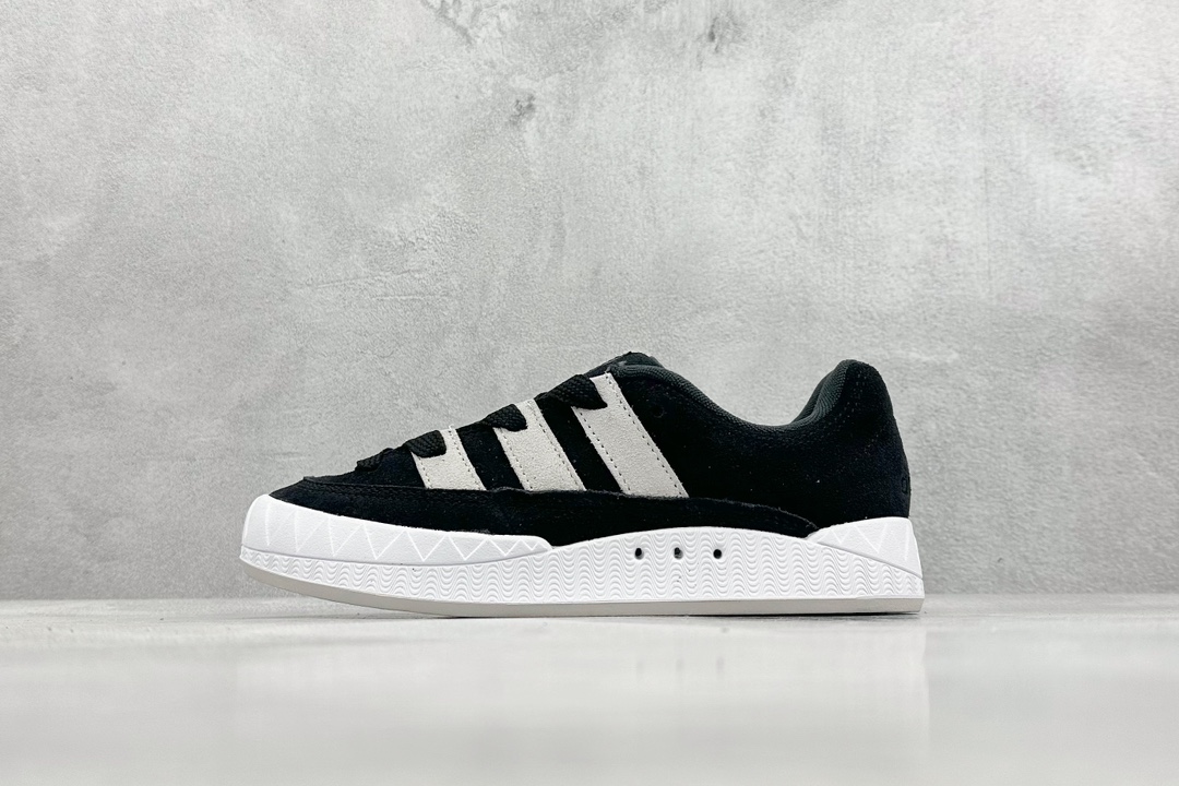 190  Dt纯原 Adidas Adimatic Low 马蒂奇系列低帮 复古鲨鱼面包鞋运动休闲滑板板鞋  ID8265