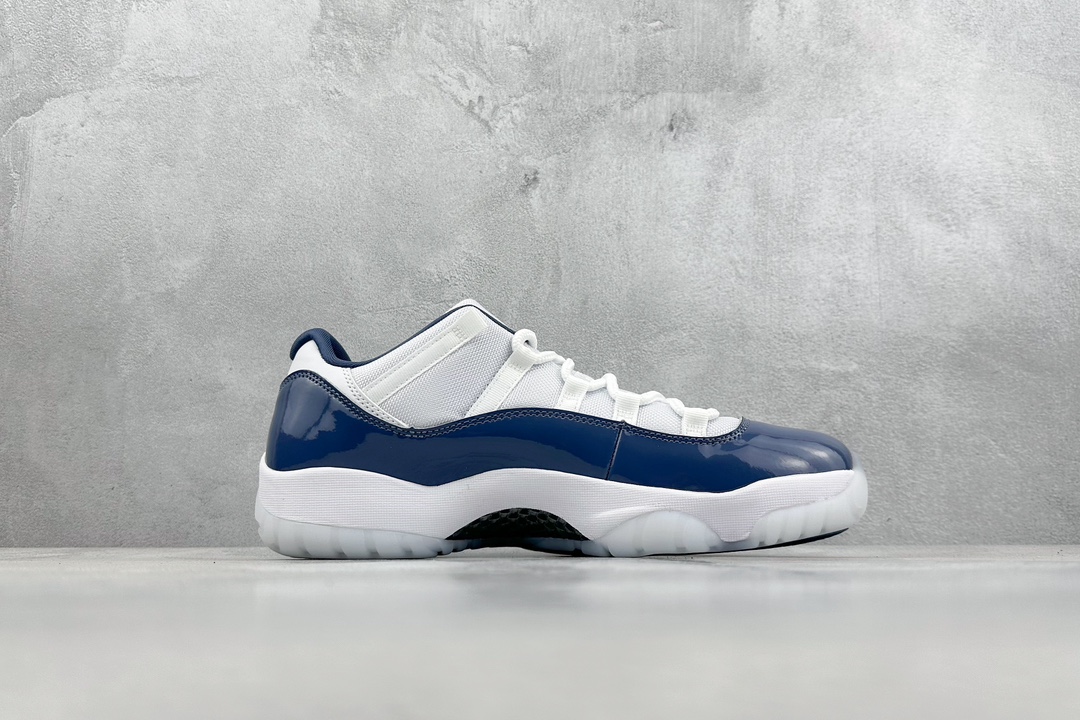 MB version of the Air Jordan 11 Retro pure original version ”Diffused Blue” AJ11 low-top replica white and blue FV5104-104