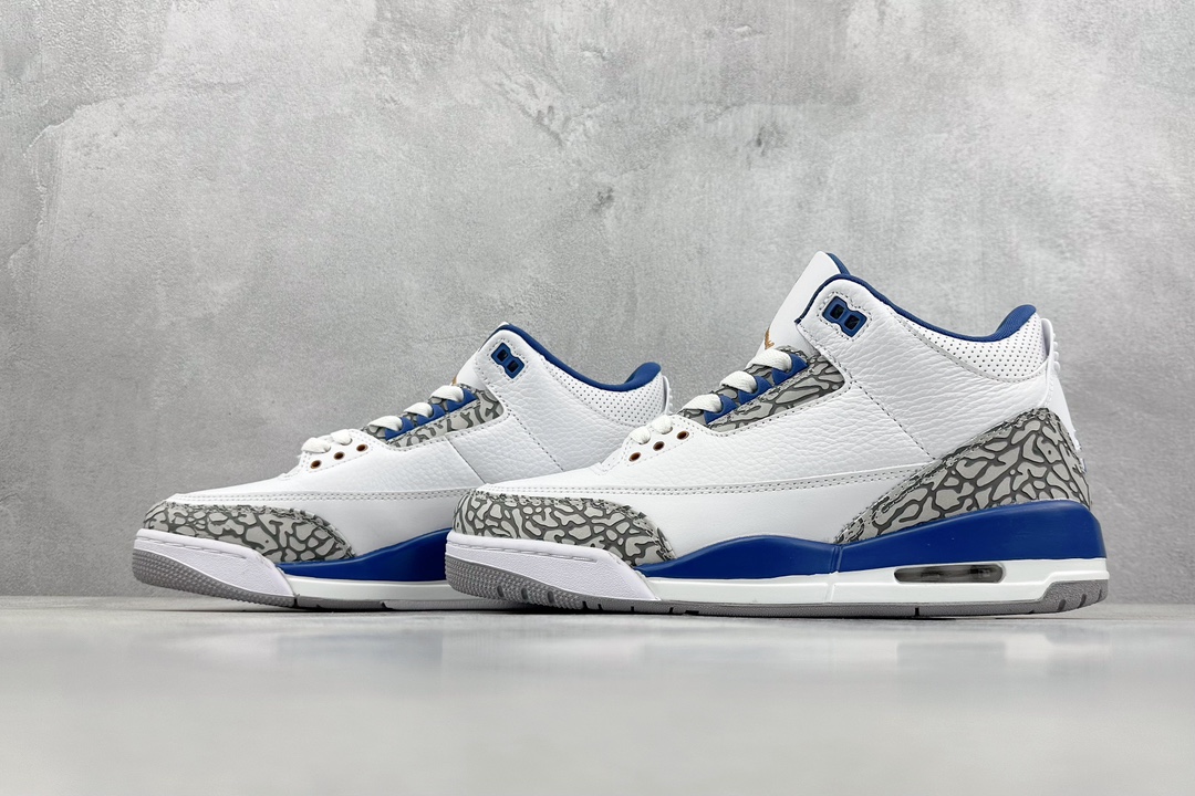 240 TNT版 Air Jordan 3 Retro "wizards" 奇才白蓝  CT8532-148