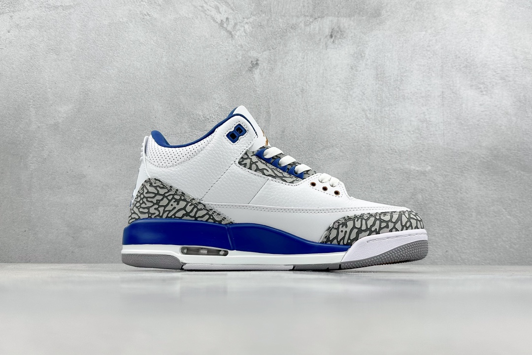 240 TNT版 Air Jordan 3 Retro "wizards" 奇才白蓝  CT8532-148