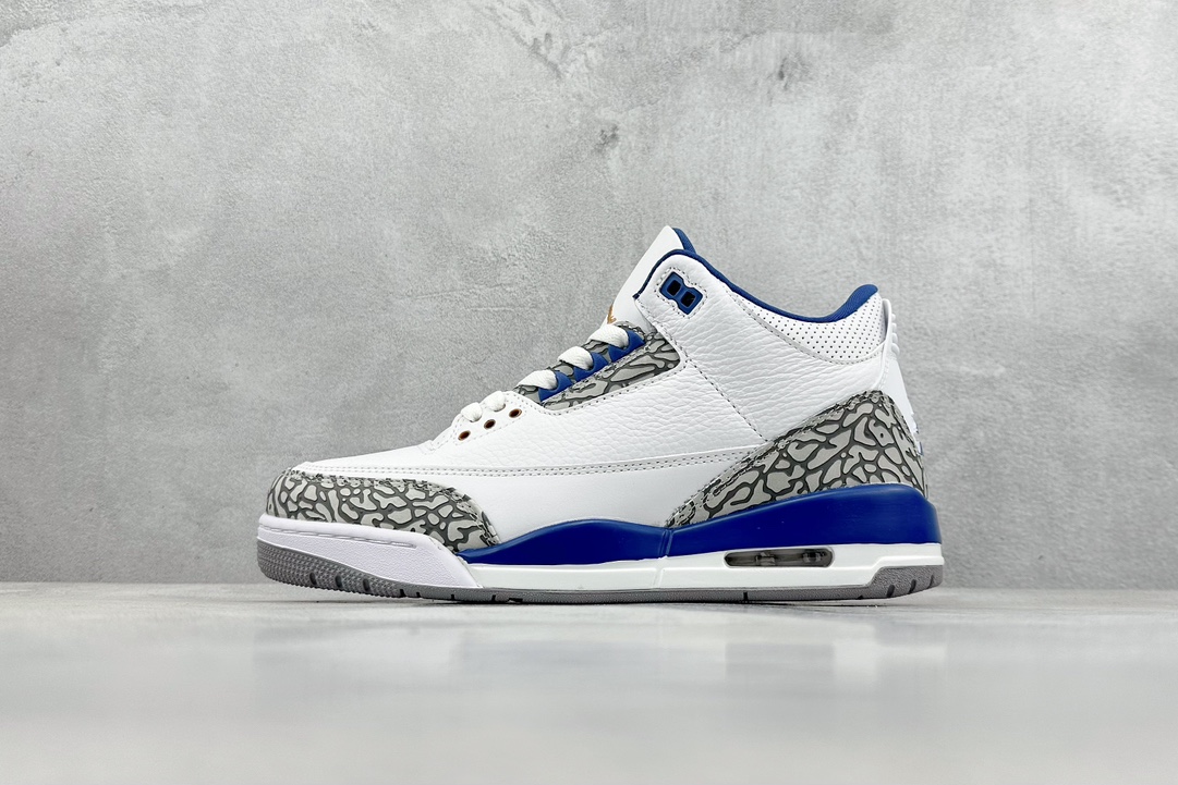 240 TNT版 Air Jordan 3 Retro “wizards” 奇才白蓝  CT8532-148