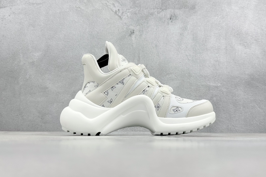 450 LV老爹鞋 市售顶级代购指定版本 芯片版本 路易威登 驴牌Louis Vuitton Archlight Sneakers LV Archlight 老爹鞋