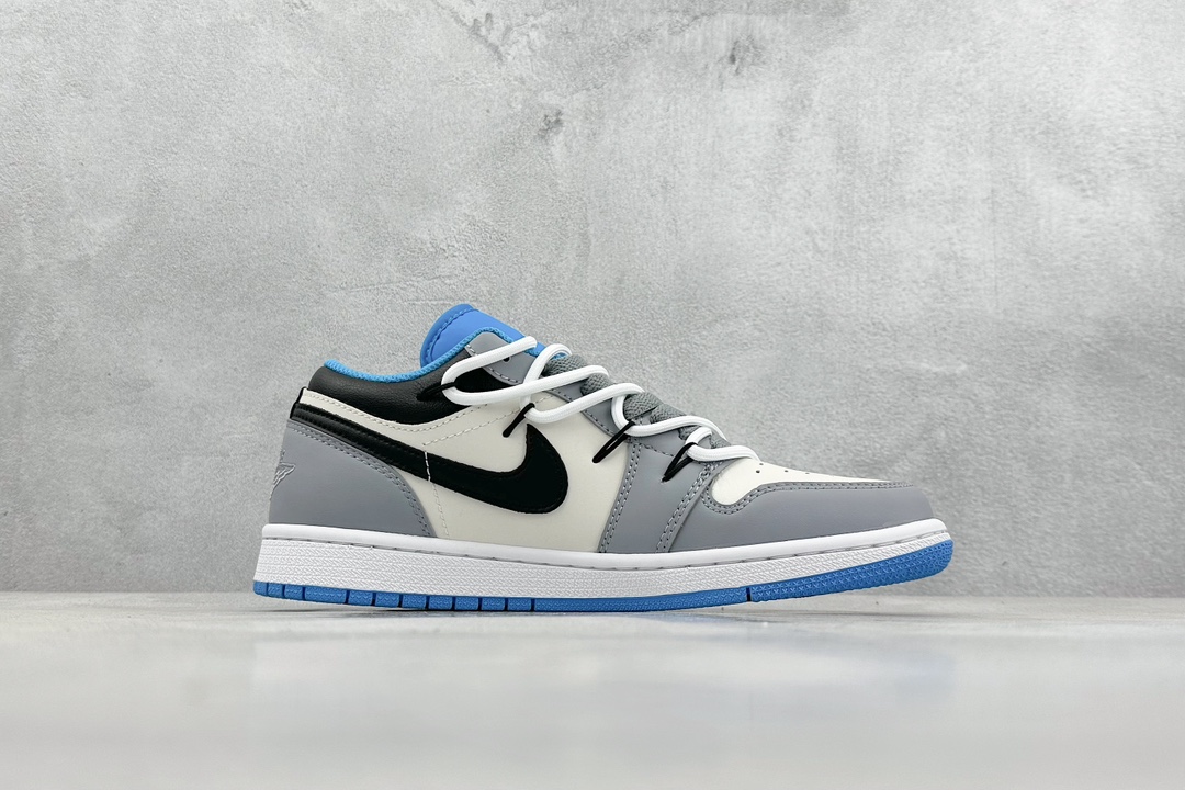 220 Air Jordan 1 Low AJ1 乔1绑带解构 低帮篮球鞋 553558-174