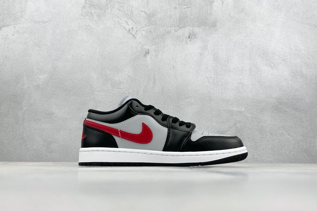 240 Dt纯原 Air Jordan 1 Low 黑灰红 DC0774-062