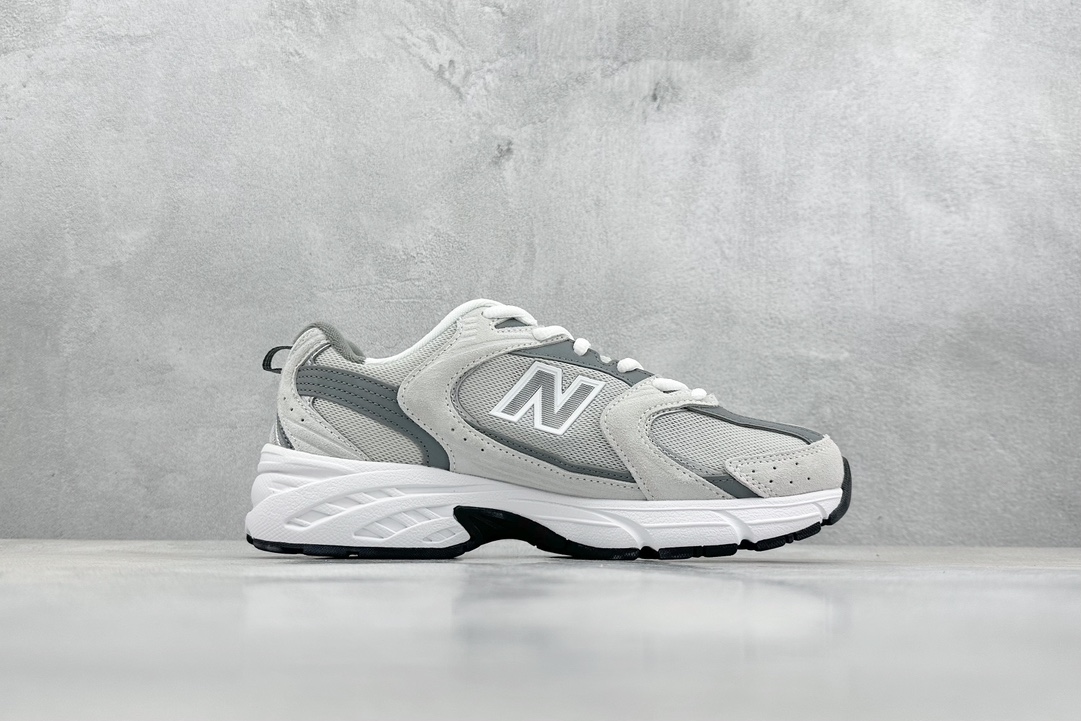 210 Dt纯原 New Balance NB530系列 皮面 复古休闲慢跑鞋  MR530CB