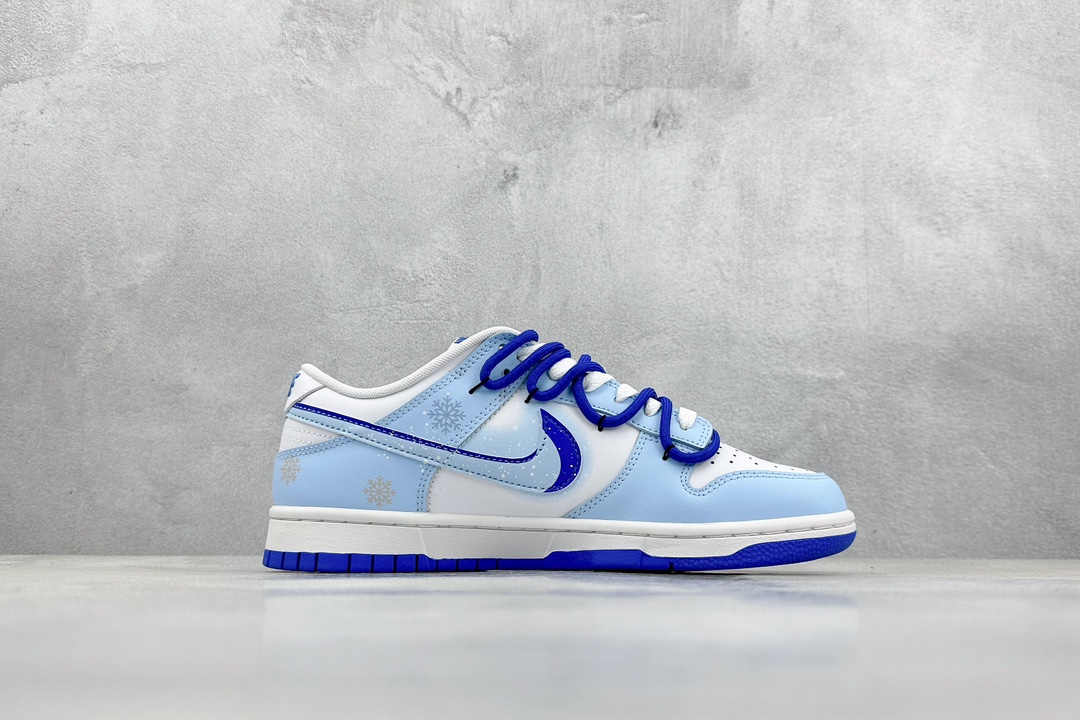 300 YC纯原 Nike SB Dunk Low 凛冬冰雪 清冷白蓝 DV0831-104