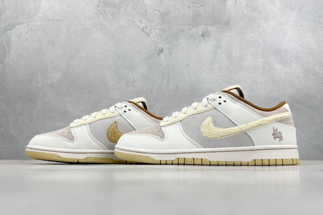 180 Kw版 Nike Dunk Low "Year of the Rabbit" 广州 米白棕 FD4203-211