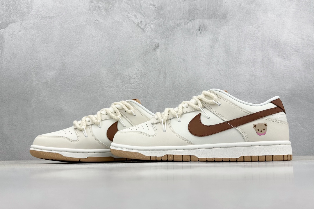 260 A版 Nike SB Dunk Low 捣蛋玩偶 豆乳熊仔 解构抽绳鞋带  DD1873-200