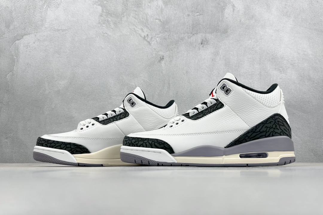 300 F版 AJ3 Air jordan 3 Retro 复刻白灰 CT8532-106