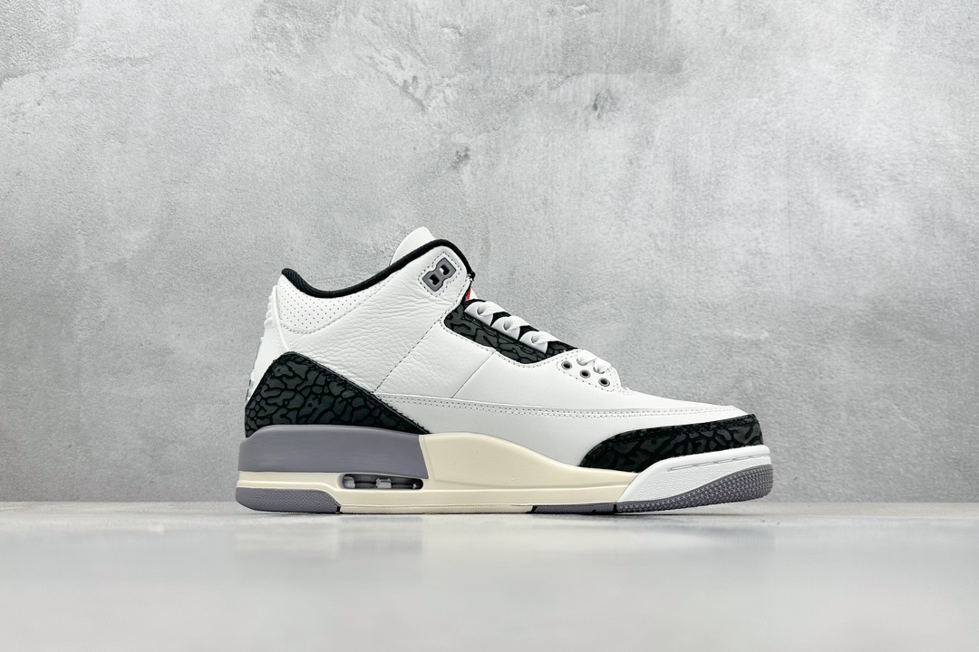 300 F版 AJ3 Air jordan 3 Retro 复刻白灰 CT8532-106