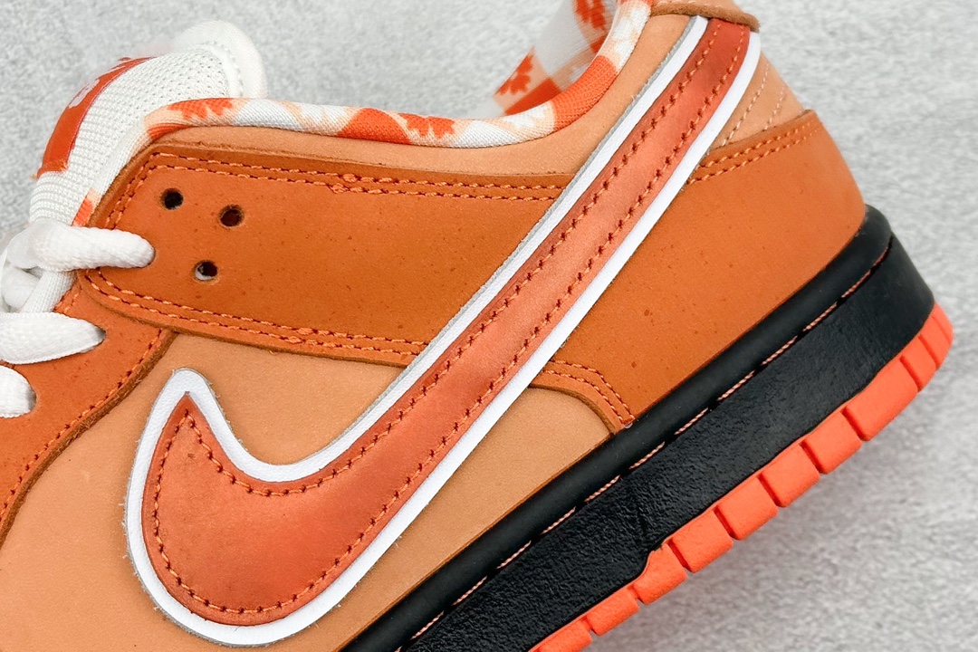 320 N版 Concepts x NK SB Dunk Low "Orange Lobster" 橙龙虾 FD8776-800