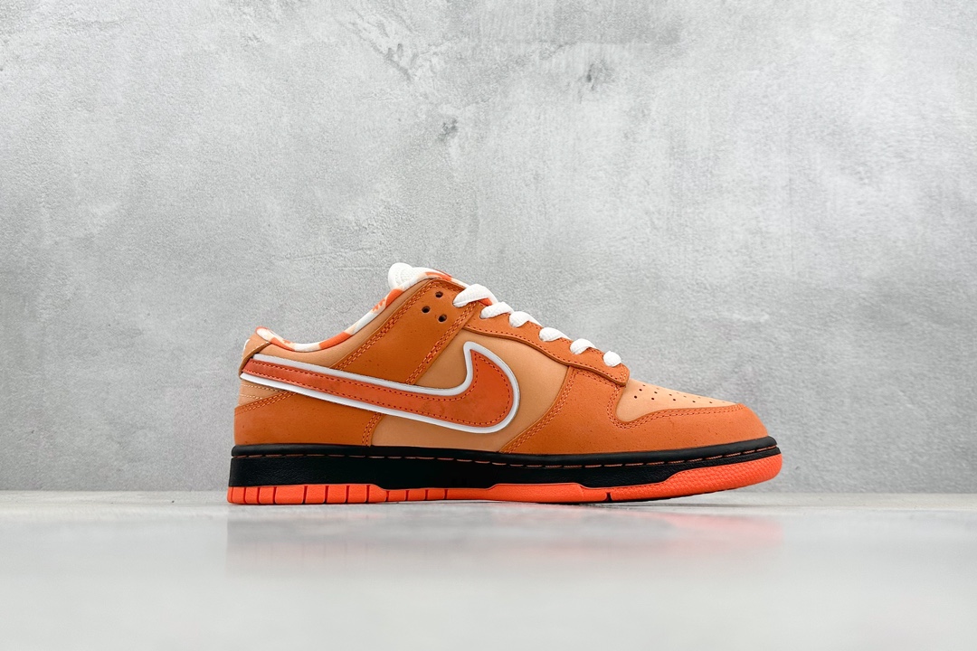 320 N版 Concepts x NK SB Dunk Low "Orange Lobster" 橙龙虾 FD8776-800