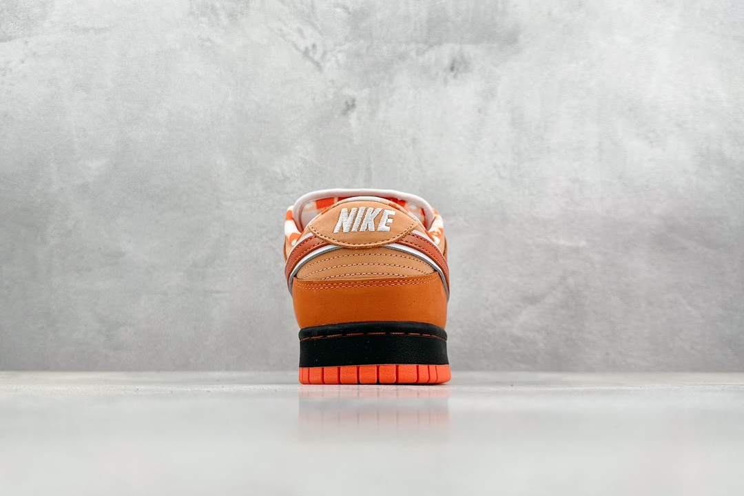 320 N版 Concepts x NK SB Dunk Low "Orange Lobster" 橙龙虾 FD8776-800