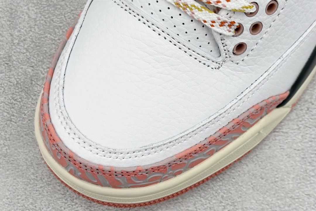 230 5A Air Jordan 3 “Vintage Floral” 复古花卉 白黑粉  441140-100