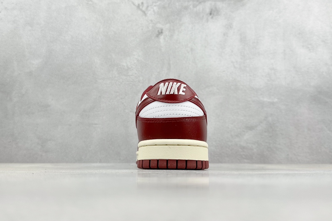 220 H版 Nike Dunk Low 红酒庄园 波尔多红  FJ4555-100