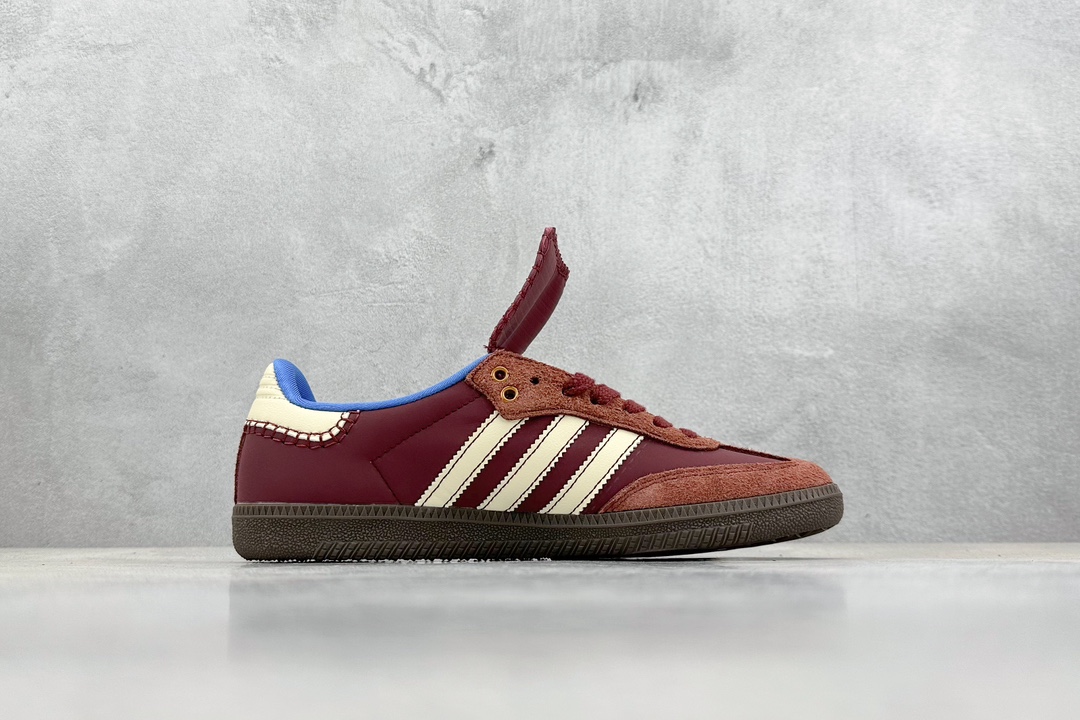 180 FS版 Adidas Originals Street Samba 长鞋舌 "Savannah"桑巴舞街头系列德训运动板鞋 IE0579