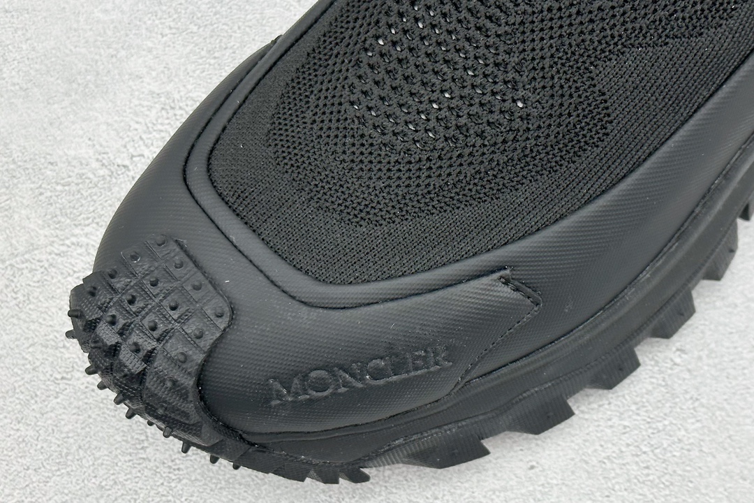 380 OK版 Moncler 盟可睐/蒙口 Trailgrip 针织鞋面厚底增高鞋