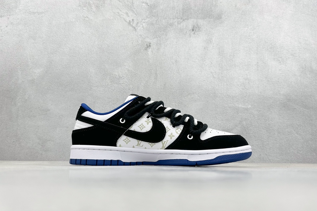 300 LV x Nike Dunk Low 米白黑勾  SJ2068-236