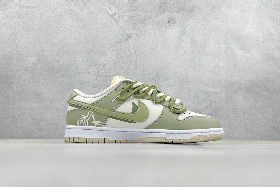 300 YC纯原 NK Dunk Low 宫廷龙井茶 米绿 DV0831-003