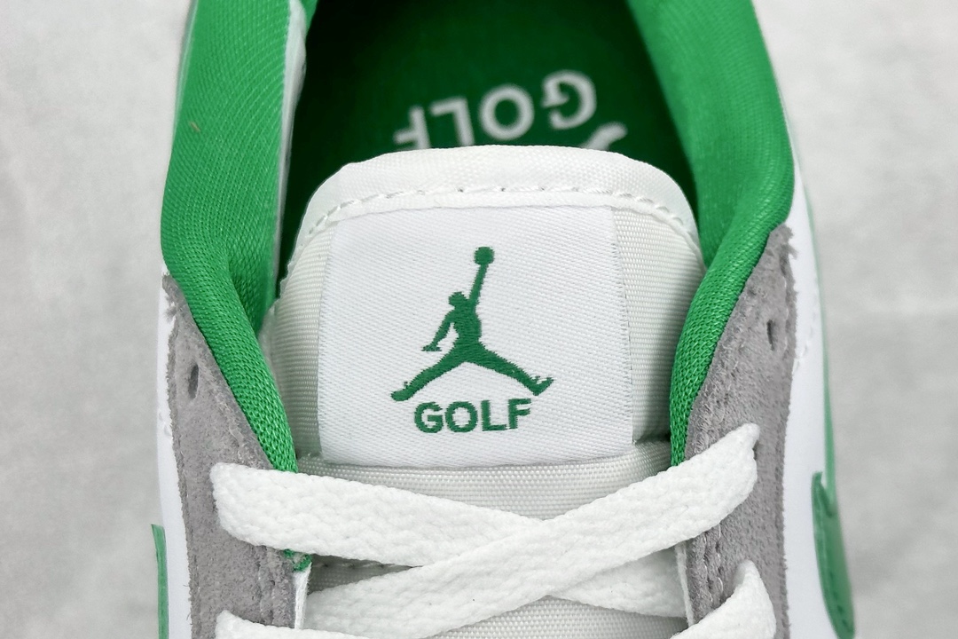 180 外贸版 Air Jordan 1 Retro Low Golf 白灰绿 DD9315-112
