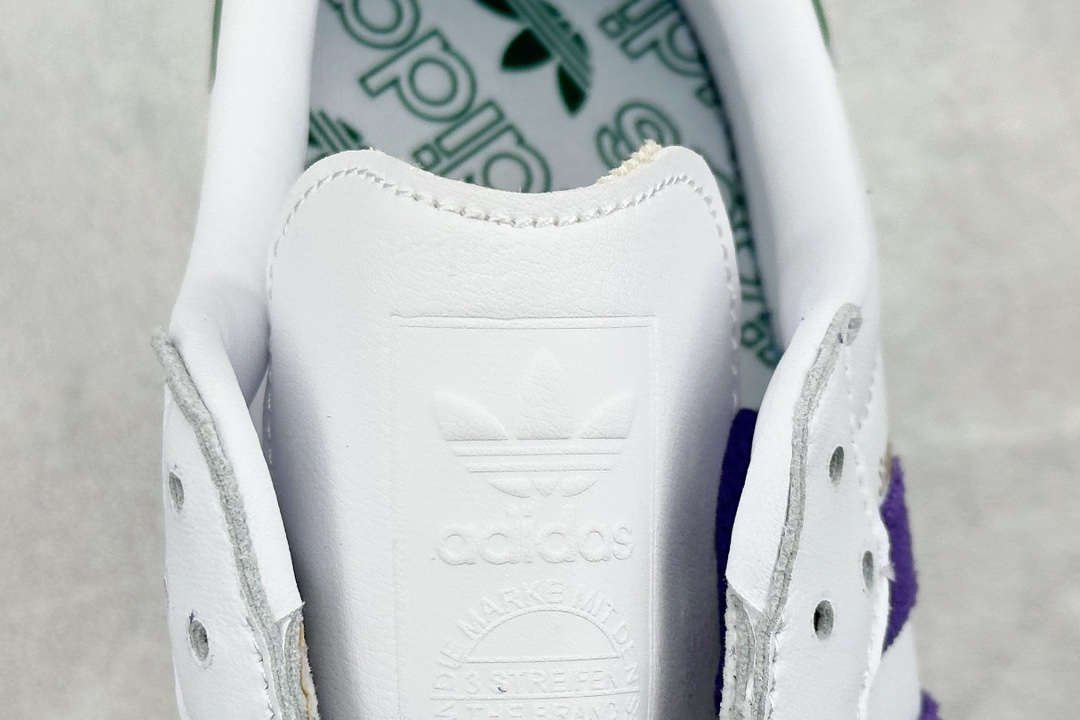140 YH Adidas originals Gazelle Indoor 棕紫绿色 ID8349