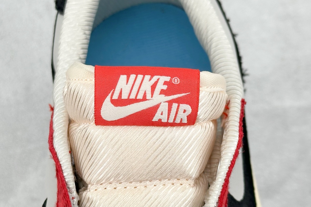 220 私 Trophy Room x Air Jordan AJ1 Low 低帮 乔丹之子联名白黑红 FN0432-100