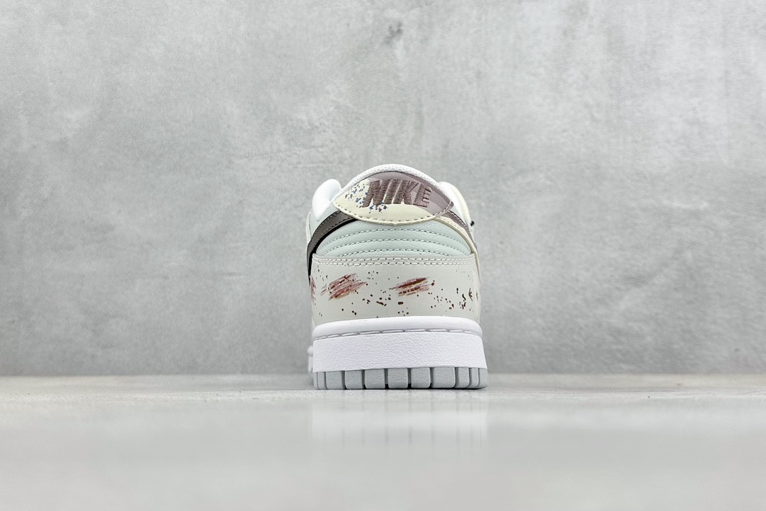 260 私 A版 Nike SB Dunk Low 城市废墟 复古灰褐 解构抽绳鞋带  DV0831-101