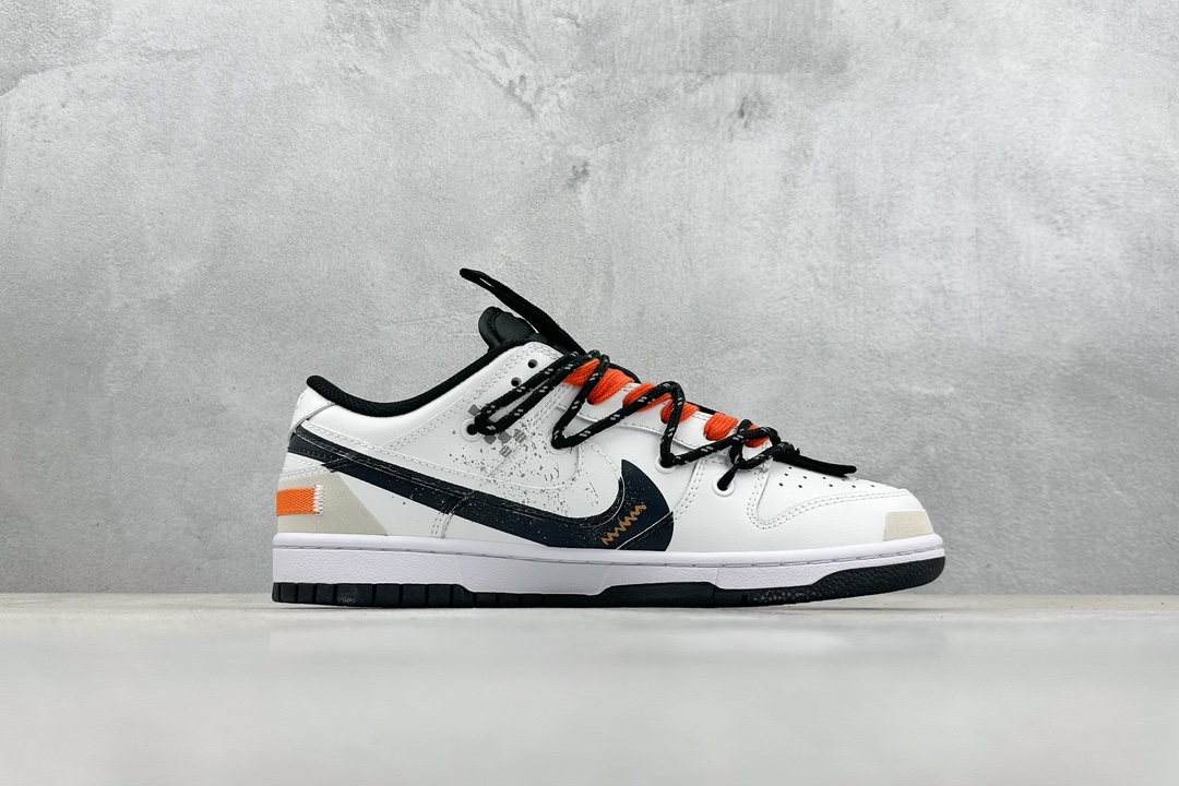 300 私 DIY礼盒 Nike SB Dunk Low 冰雪森林 雪林竞速 解构抽绳鞋带 DH9765-104