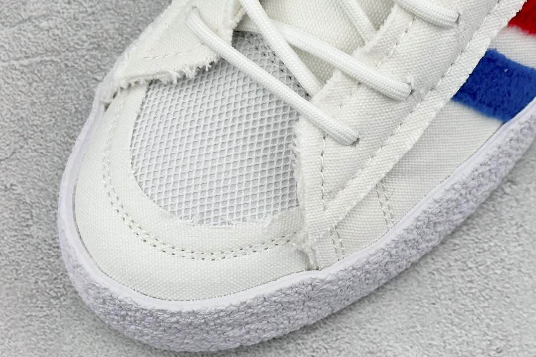 200 终端 R版 adidas originals Campus 80s 白蓝红 ID4795