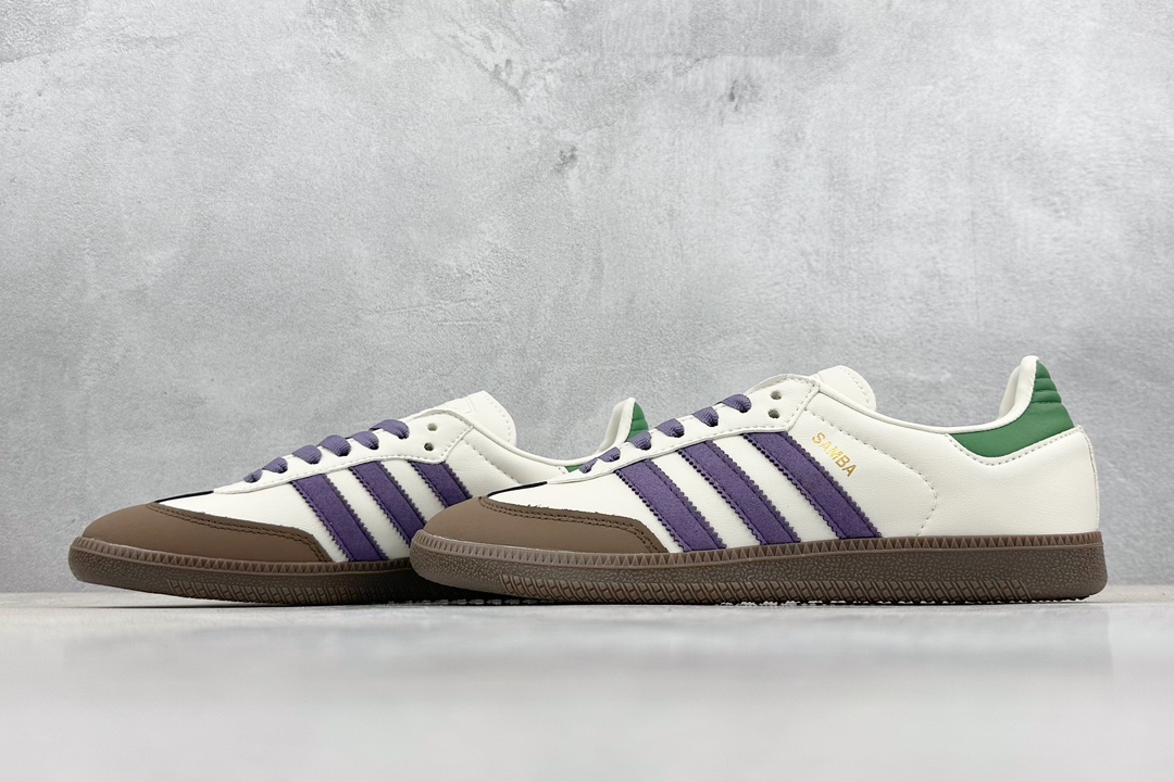 150 终端 R版 adidas originals OG白紫棕 ID8349