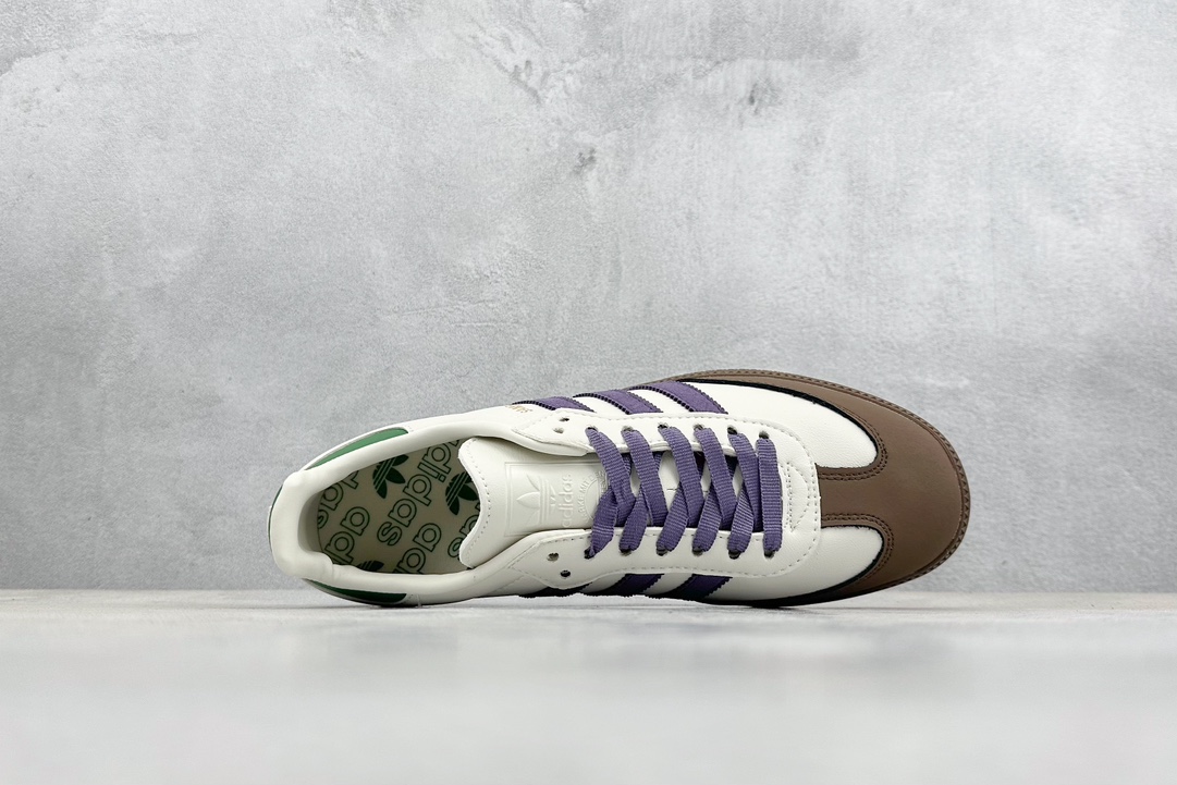 150 终端 R版 adidas originals OG白紫棕 ID8349