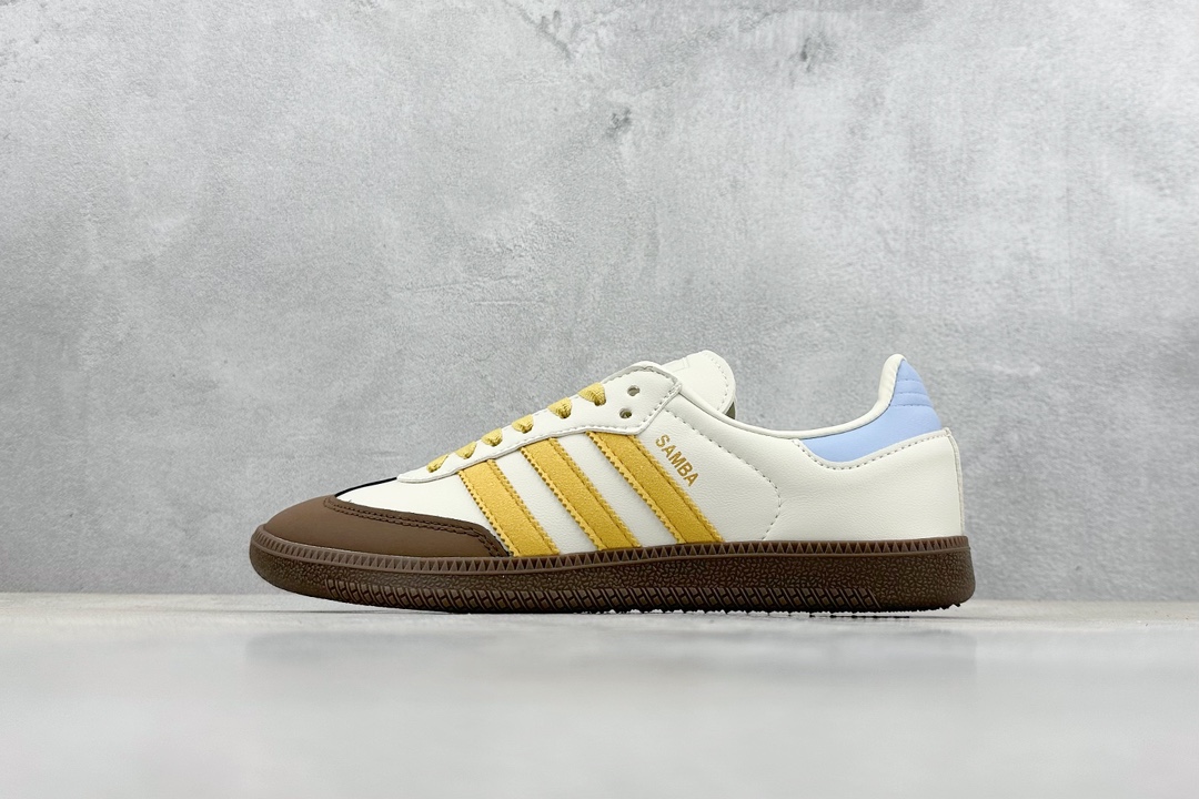 150 终端 R版 adidas originals Samba OG米黄 IE0875