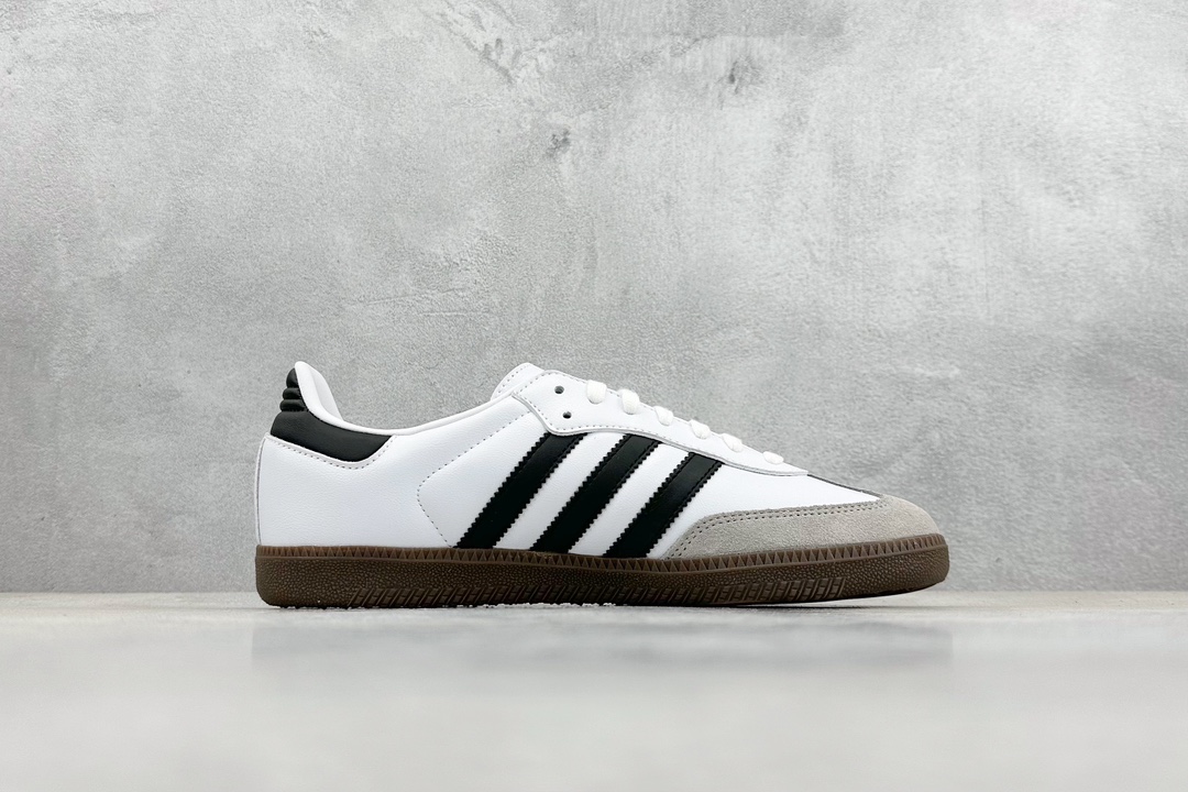 160 终端 G版 adidas originals Samba OG 黑白灰 B75806