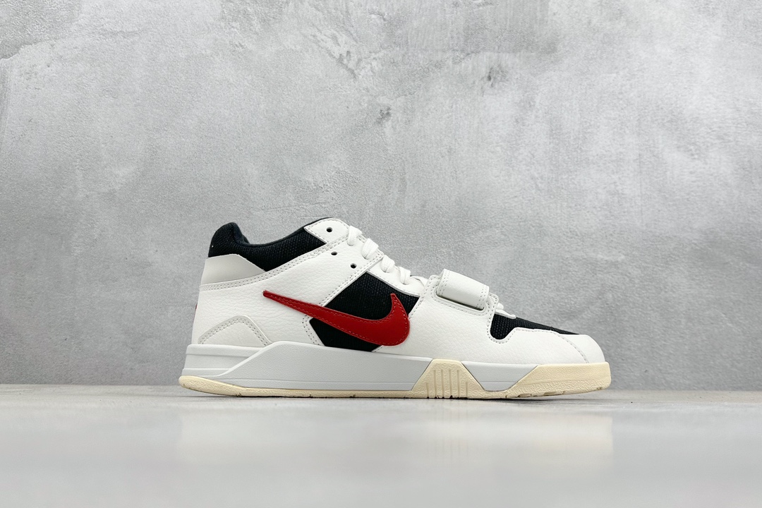 260 终端 G版 Travis Scott x Jordan Jumpman Jack TR ”UniversityRed” 倒钩 米黑红 FZ8117-101