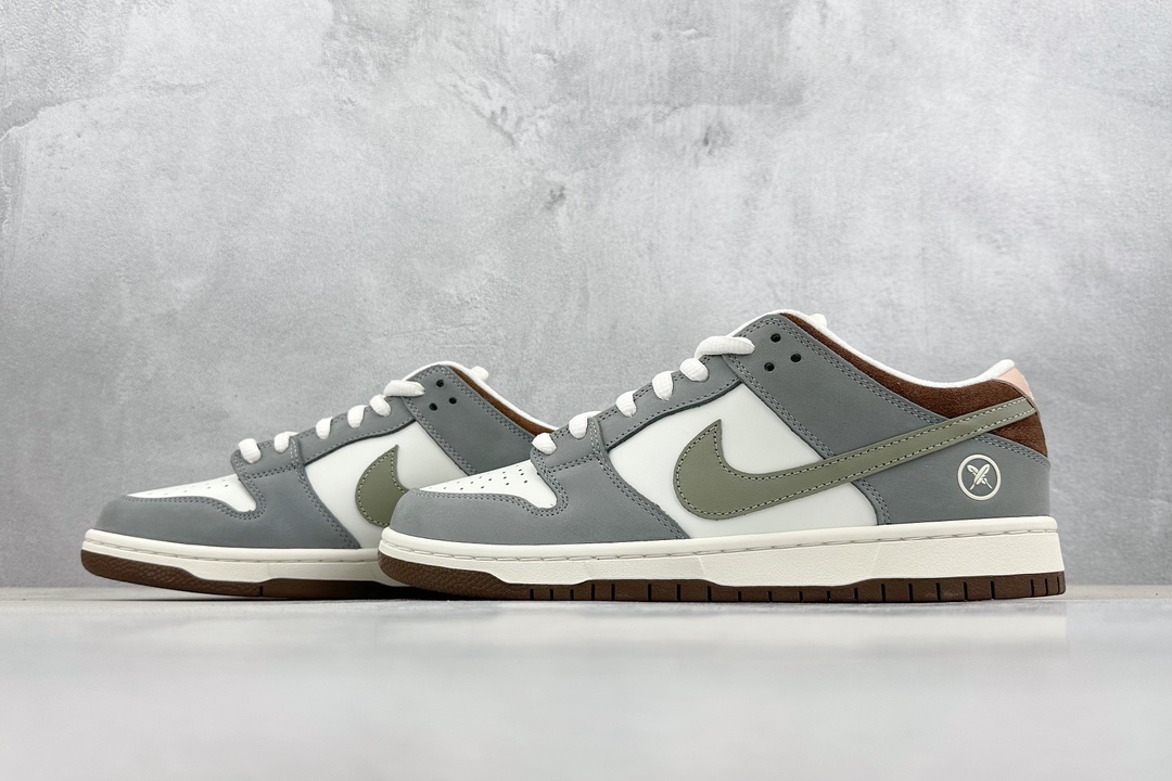 300 终端 N版 NK SB Dunk Low 飞羽灰白 冠军羽翼 低帮休闲运动板鞋 FQ1180-001