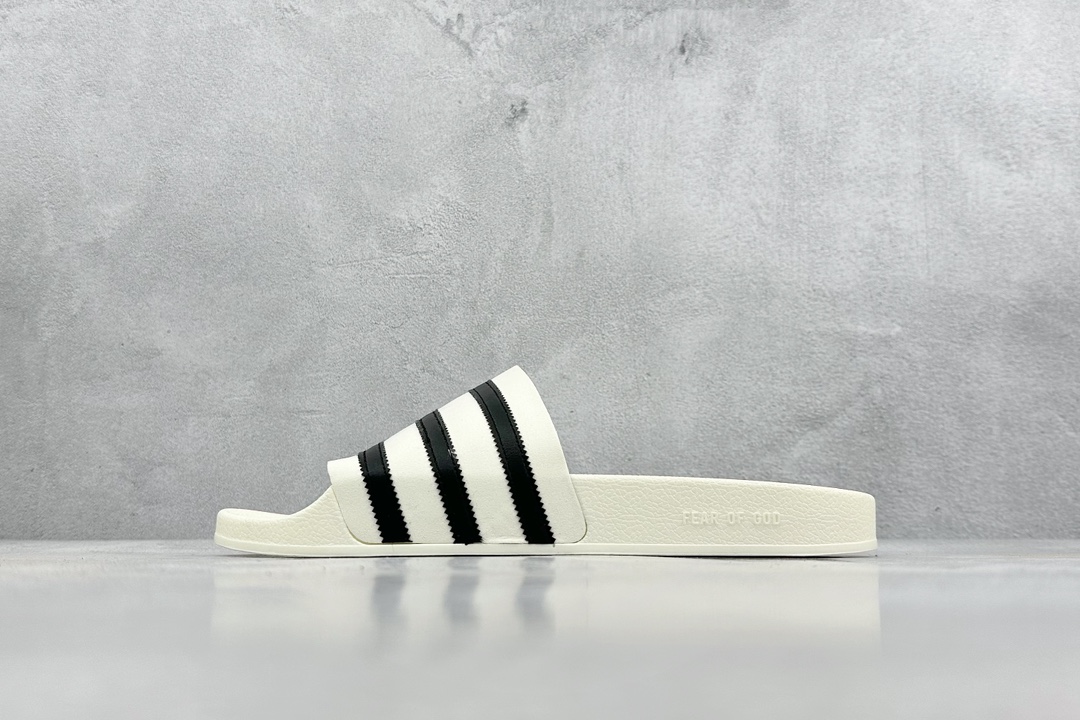 100 Adidas Originals Adilette Slide 50th Anniversary x FOG/Fear of God 洛杉矶 IH2272