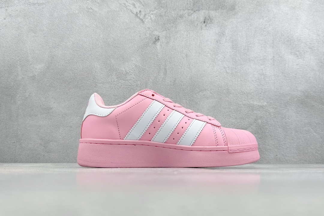170 AD Originals Superstar 经典复古贝壳头厚底板鞋 ID5733