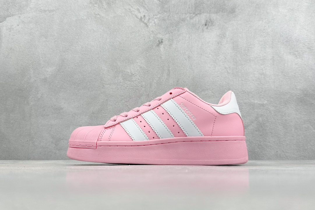 170 AD Originals Superstar 经典复古贝壳头厚底板鞋 ID5733