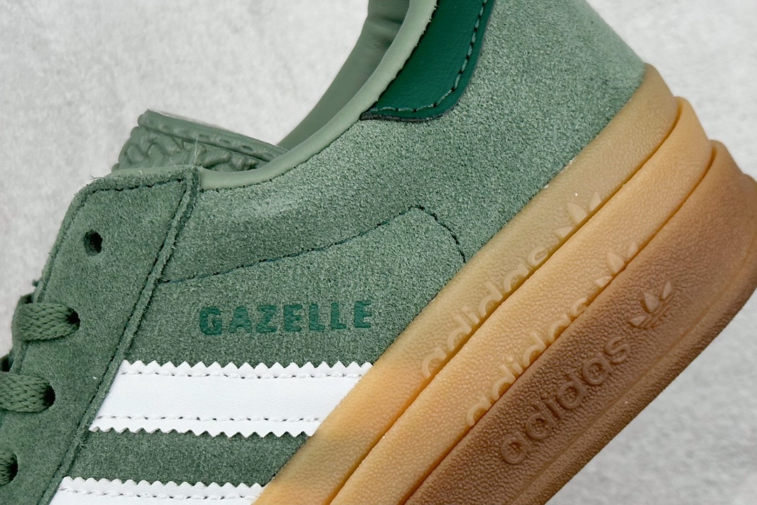 150 Adidas Gazelle Bold w 低帮复古百搭休闲运动板鞋 ID6998